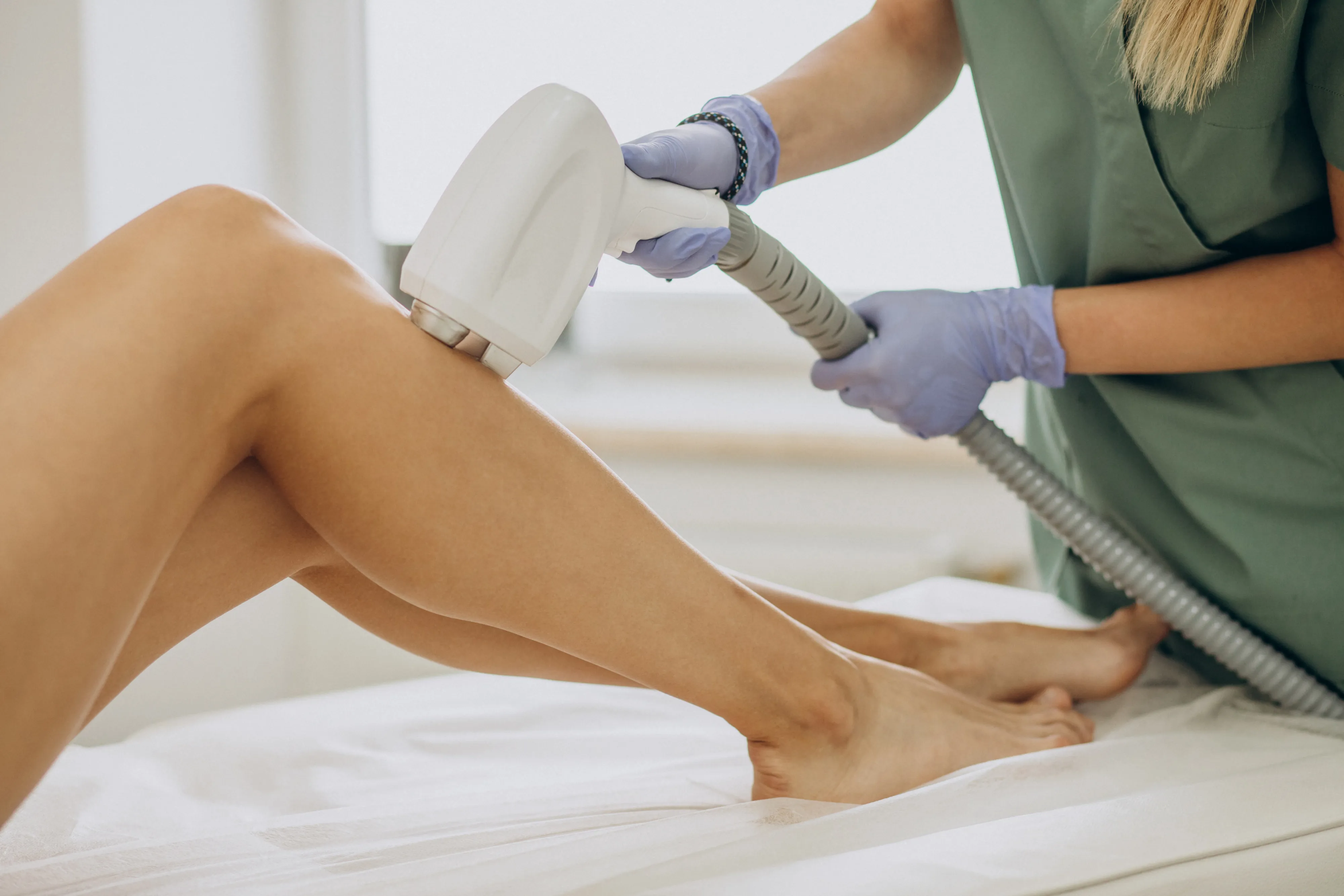 Gambe di epilazione laser